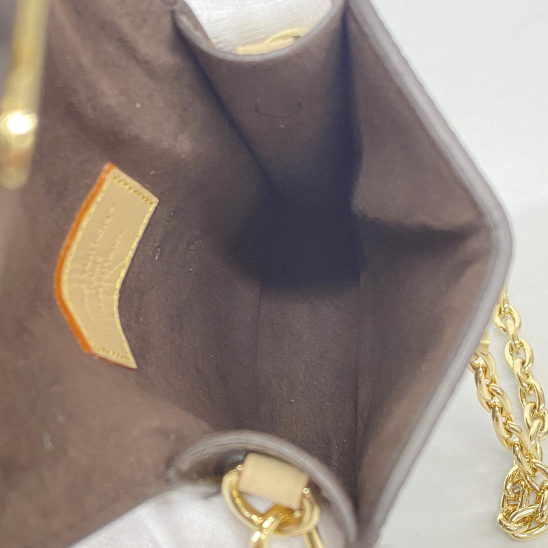 【6ge5528】ルイヴィトン ショルダーバッグ モノグラム フォンポーチメティス M13572 ブラウン【中古】レディース