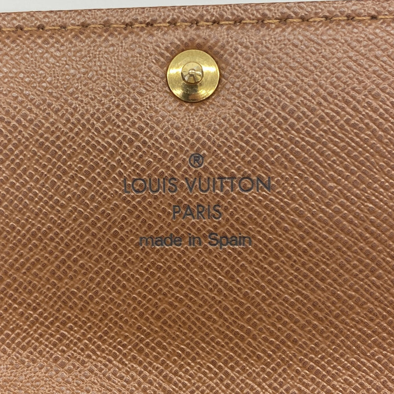 【6ge5529】ルイヴィトン 長財布 モノグラム ポルトフォイユサラ M61734 ブラウン【中古】レディース
