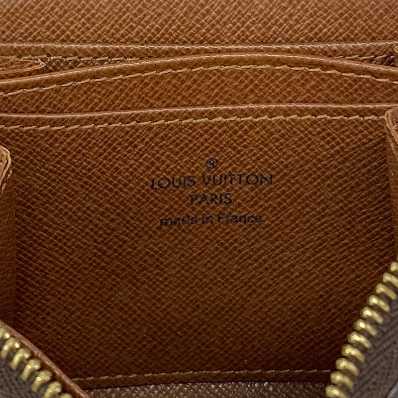 【6ge5530】ルイヴィトン コインケース モノグラム ジッピーコインパース M60067 ブラウン【中古】メンズ レディース ユニセックス