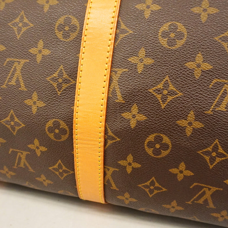 【6ge5562】ルイヴィトン ボストンバッグ モノグラム キーポル55 M41424 ブラウン【中古】メンズ レディース ユニセックス