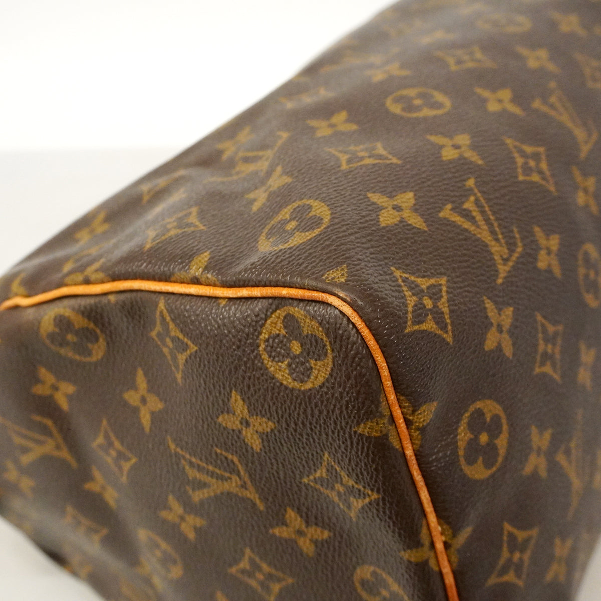 【6ge5563】ルイヴィトン ハンドバッグ モノグラム スピーディ35 M41107 ブラウン【中古】レディース