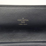 【6ge5566】ルイヴィトン 三つ折り長財布 モノグラム・ミニ ポルトトレゾールインターナショナル M92242 ブルー【中古】レディース