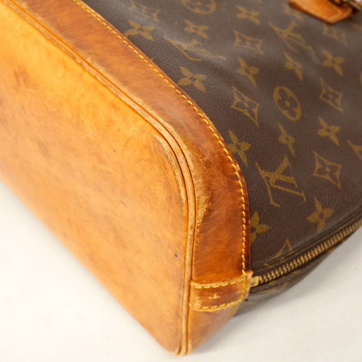 【6ge5582】ルイヴィトン ハンドバッグ モノグラム アルマ M51130 ブラウン【中古】レディース