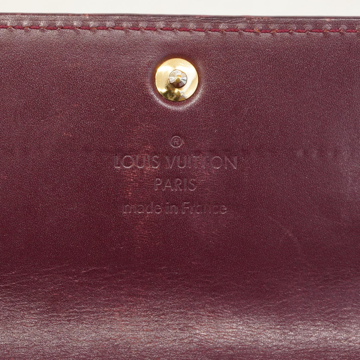 【6ge5587】ルイヴィトン 長財布 ヴェルニ ポルトフォイユサラ M91521 ルージュフォーヴィスト【中古】レディース