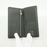 【6ge5595】ルイヴィトン 長財布 ダミエ・グラフィット ポルトフォイユアレクサンドル N61063 ブラック【中古】メンズ