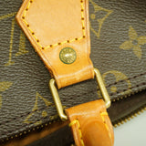 【6ge5602】ルイヴィトン ハンドバッグ モノグラム スピーディ35 M41107 ブラウン【中古】レディース