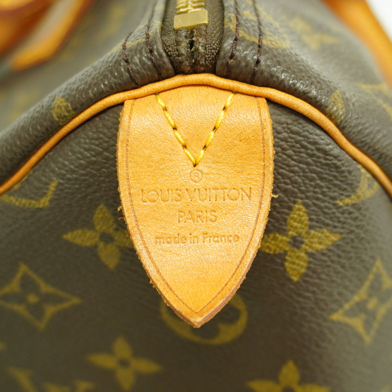 【6ge5602】ルイヴィトン ハンドバッグ モノグラム スピーディ35 M41107 ブラウン【中古】レディース