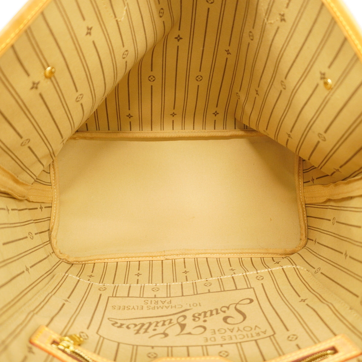 【6ge5606】ルイヴィトン トートバッグ モノグラム ネヴァーフルMM M40156 ブラウン【中古】レディース