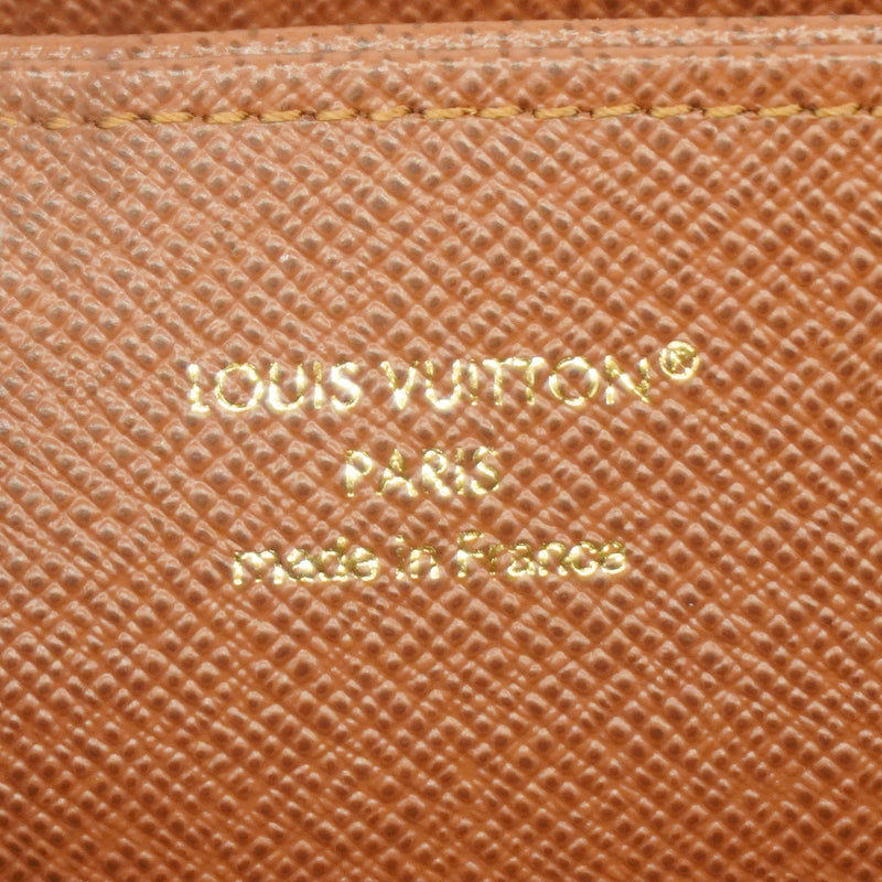 【6ge5607】ルイヴィトン 長財布 モノグラム ジッピーウォレット M42616 ブラウン【中古】メンズ レディース ユニセックス