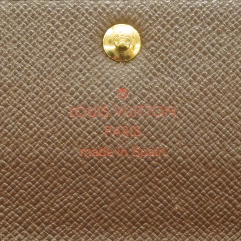 【6ge5608】ルイヴィトン 長財布 ダミエ ポルトフォイユサラ N61734 エベヌ【中古】レディース