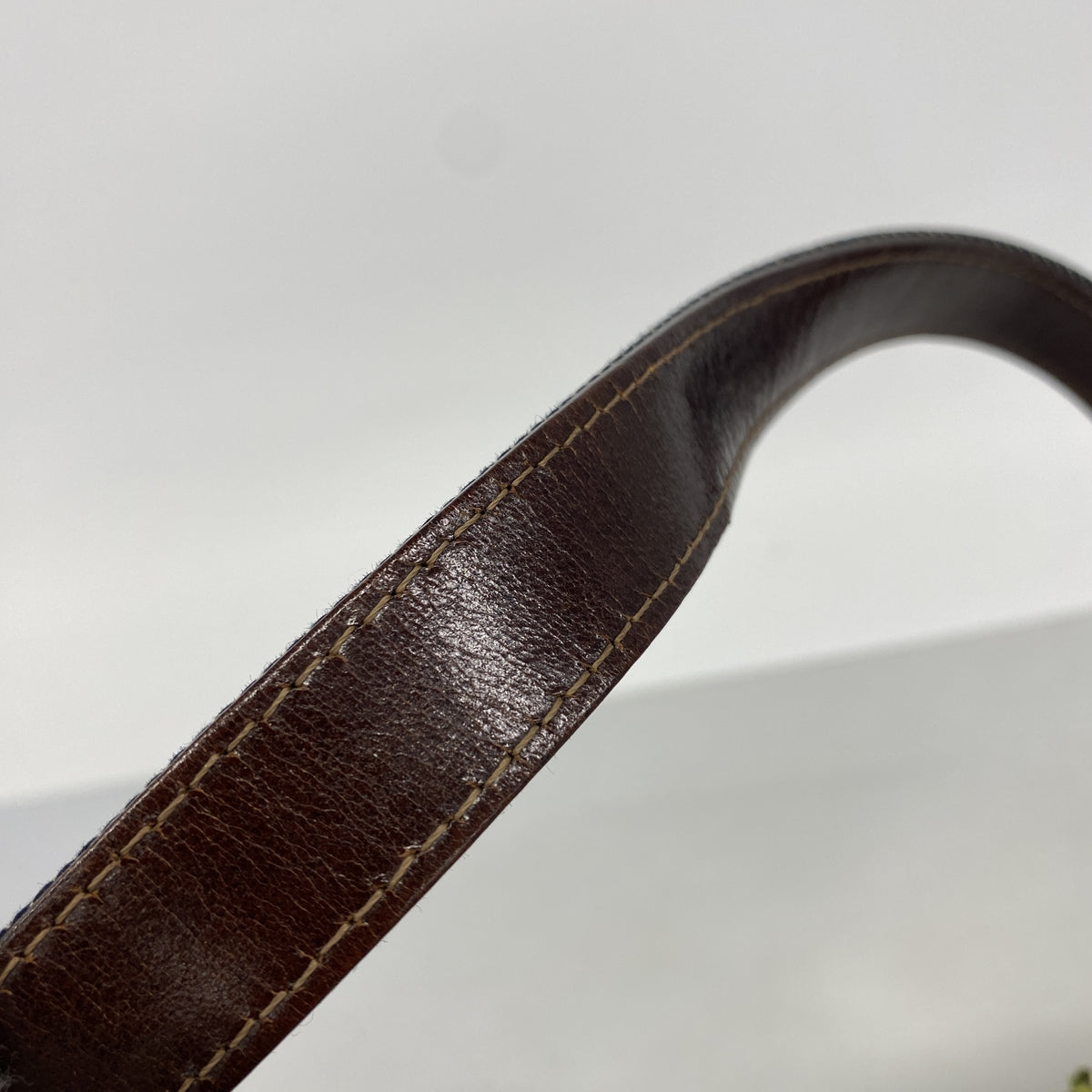 【6ge5616】フェンディ ハンドバッグ マンマバケット デニム ネイビー シルバー金具【中古】レディース