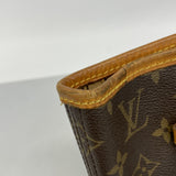【6ge5621】ルイヴィトン トートバッグ モノグラム ネヴァーフルMM M40156 ブラウン【中古】レディース