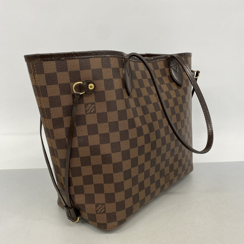 【6ge5622】ルイヴィトン トートバッグ ダミエ ネヴァーフルMM N51105 エベヌ【中古】レディース
