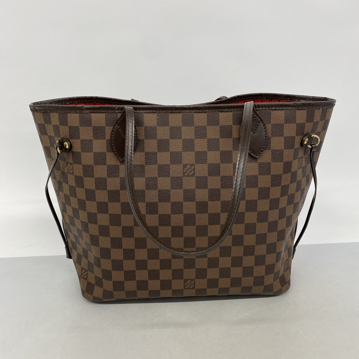 【6ge5622】ルイヴィトン トートバッグ ダミエ ネヴァーフルMM N51105 エベヌ【中古】レディース