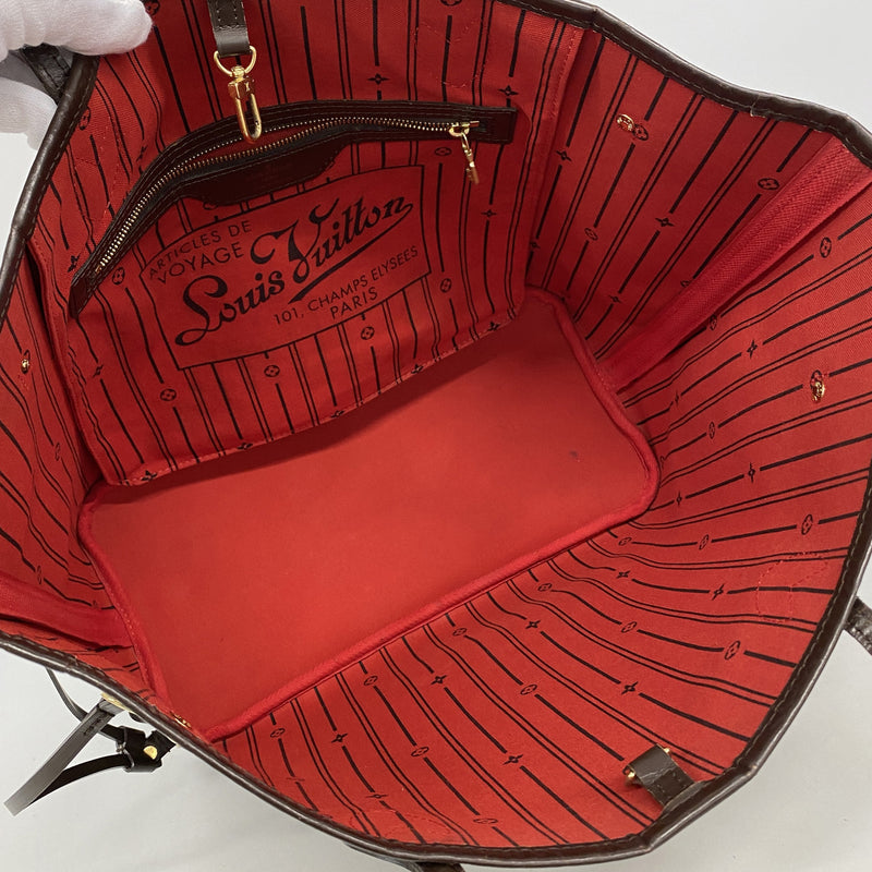 【6ge5622】ルイヴィトン トートバッグ ダミエ ネヴァーフルMM N51105 エベヌ【中古】レディース