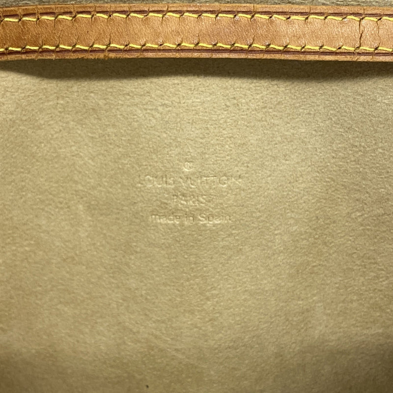 【6ge5629】ルイヴィトン ショルダーバッグ モノグラム ポシェットツインPM M51854 ブラウン【中古】レディース