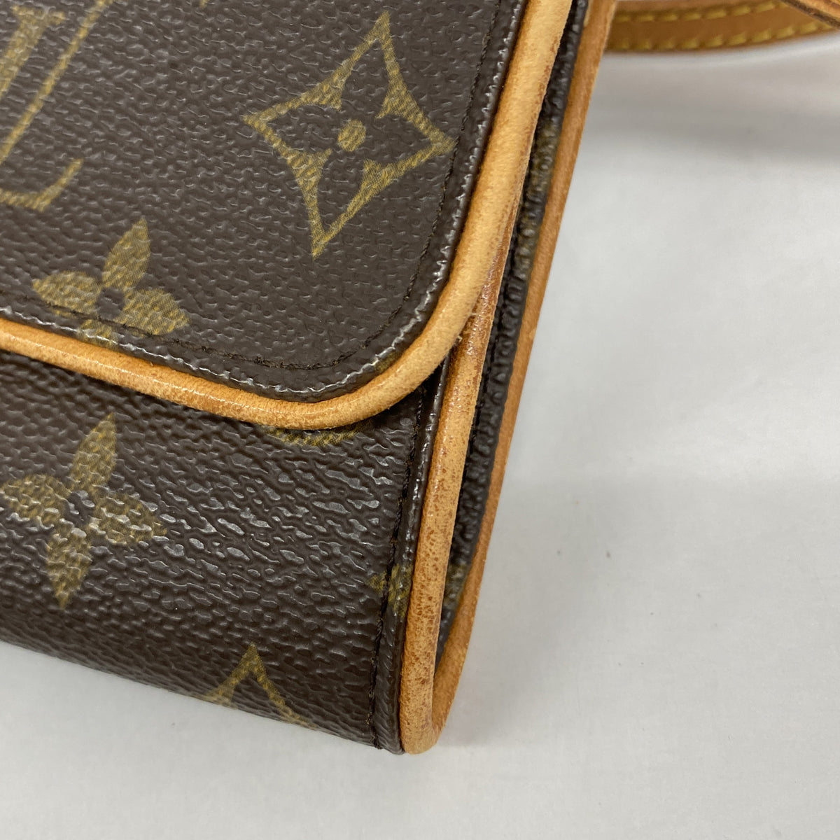 【6ge5629】ルイヴィトン ショルダーバッグ モノグラム ポシェットツインPM M51854 ブラウン【中古】レディース