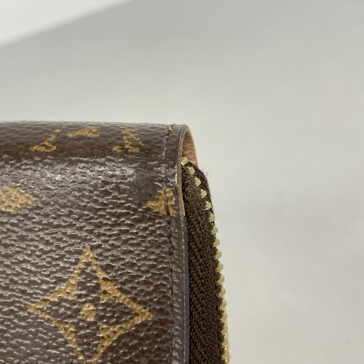 【6ge5635】ルイヴィトン 長財布 モノグラム ジッピーウォレット M41894 ブラウン ローズバレリーヌ【中古】レディース