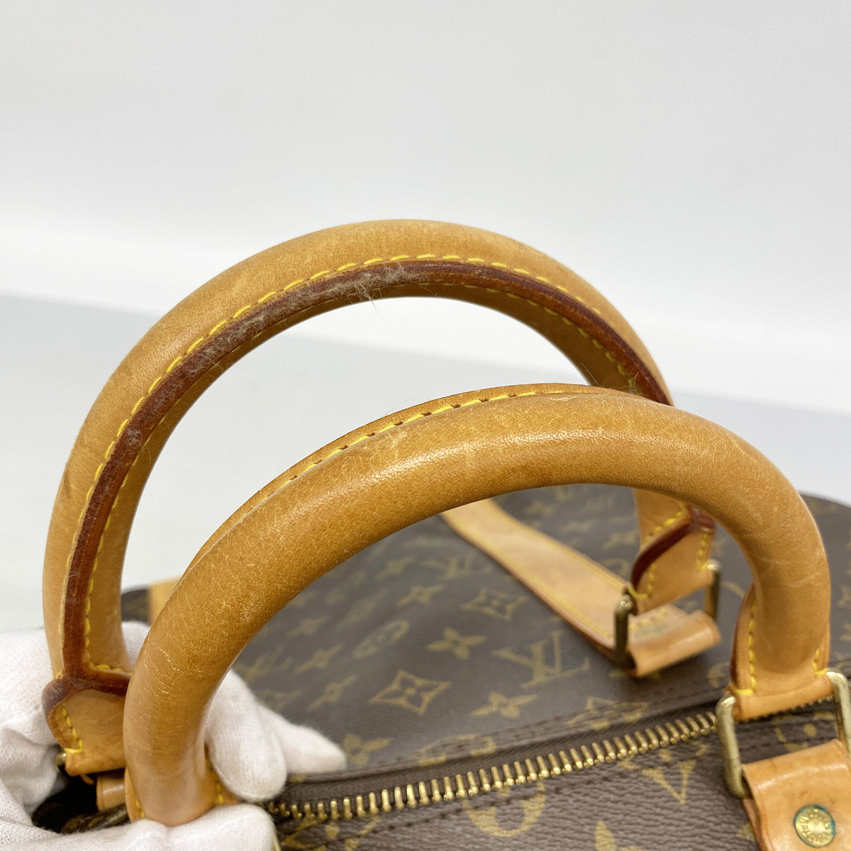 【6ge5642】ルイヴィトン ボストンバッグ モノグラム キーポルバンドリエール50 M41416 ブラウン【中古】メンズ レディース ユニセックス