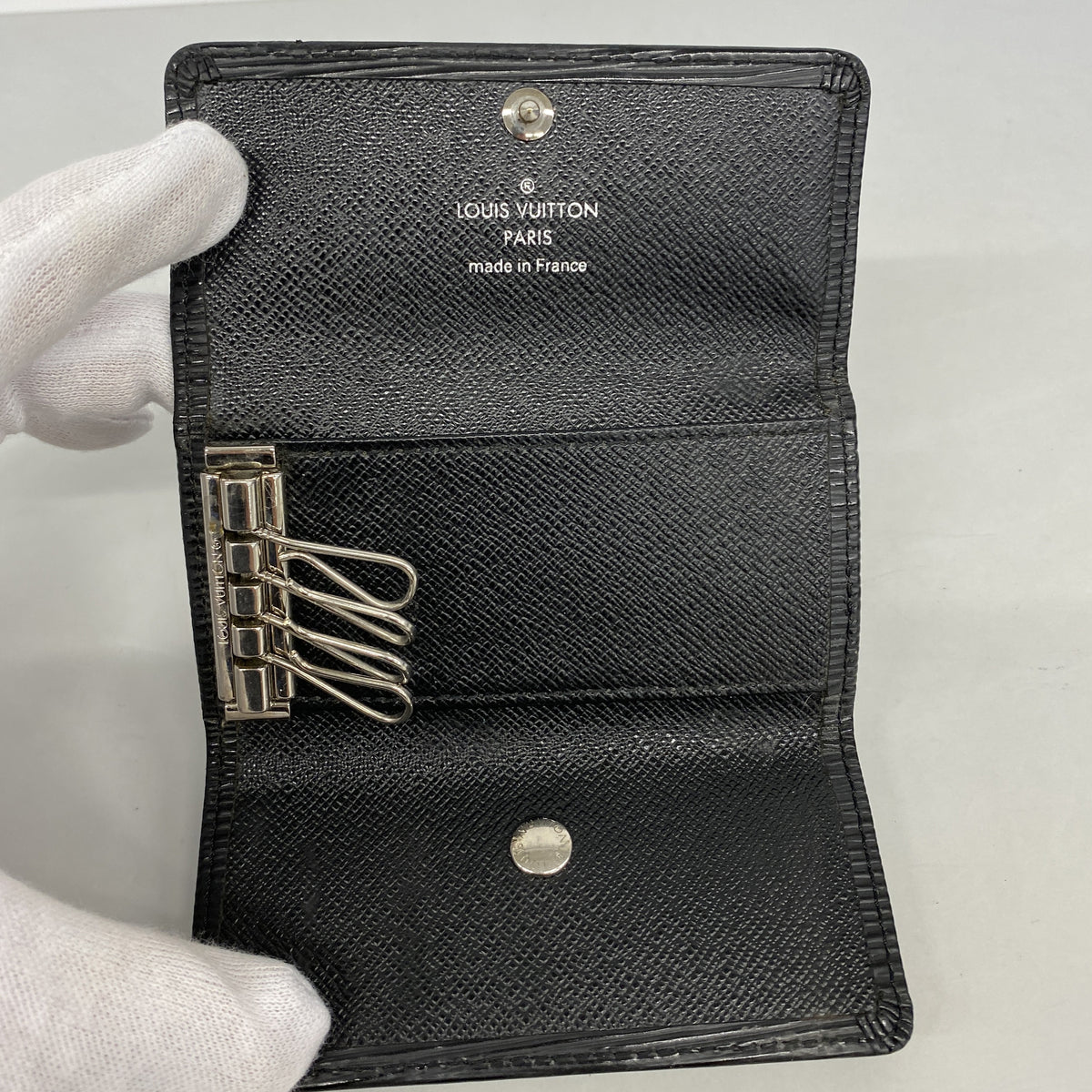 【6ge5650】ルイヴィトン キーケース エピ ミュルティクレ4 M63822 ノワール【中古】メンズ レディース ユニセックス