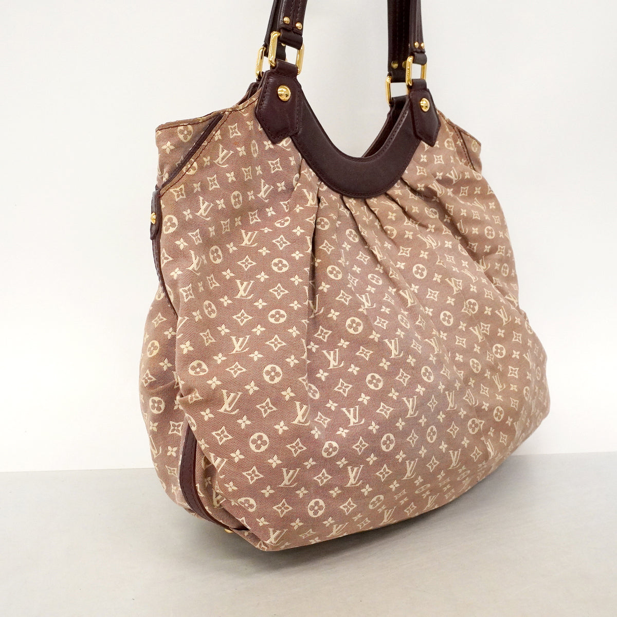 【6ge5660】ルイヴィトン トートバッグ モノグラム・イディール ファンタジー M40410 セピア【中古】レディース