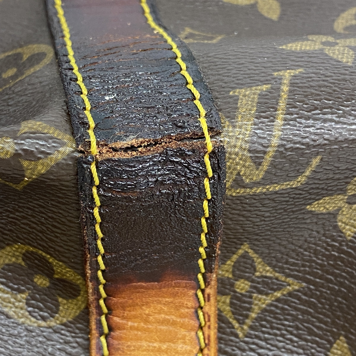 【6ge5669】ルイヴィトン ボストンバッグ モノグラム キーポル45 M41428 ブラウン【中古】メンズ レディース ユニセックス