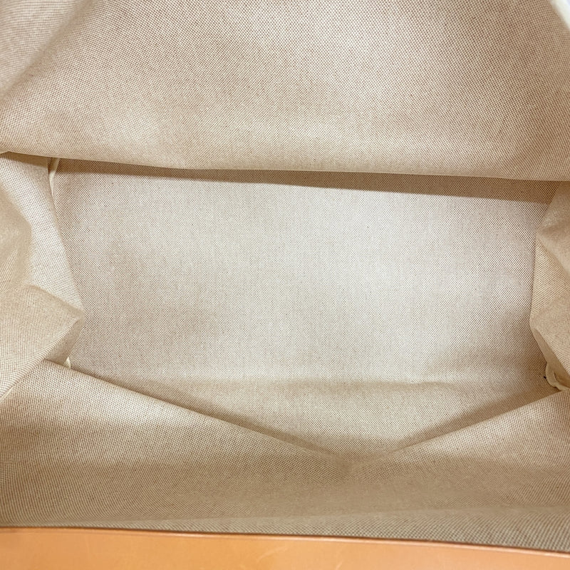 【6ge5670】エルメス ハンドバッグ エールバッグ トワルアッシュ ナチュラル シルバー金具 □B刻印 2wayバッグ【中古】メンズ レディース ユニセックス