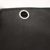 【6ge5677】エルメス ハンドバッグ エールバッグPM トワルGM ブラック シルバー金具 □G刻印 2wayバッグ【中古】レディース