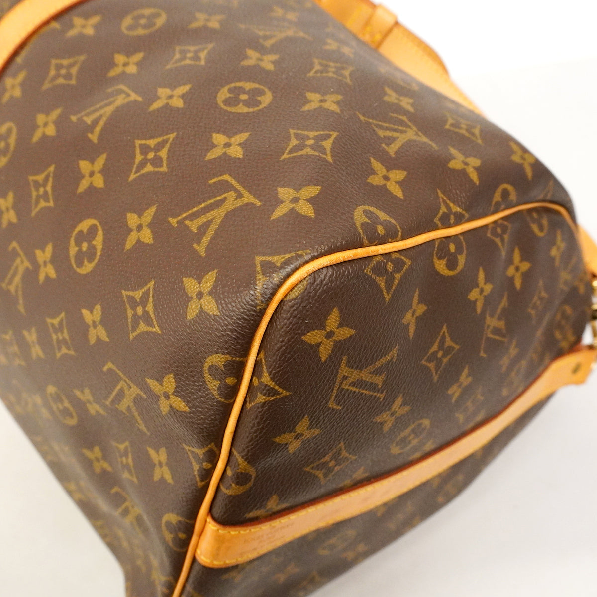【6ge5684】ルイヴィトン ボストンバッグ モノグラム キーポルバンドリエール55 M41414 ブラウン【中古】メンズ レディース ユニセックス