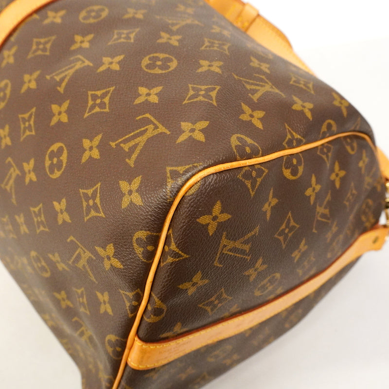 【6ge5684】ルイヴィトン ボストンバッグ モノグラム キーポルバンドリエール55 M41414 ブラウン【中古】メンズ レディース ユニセックス