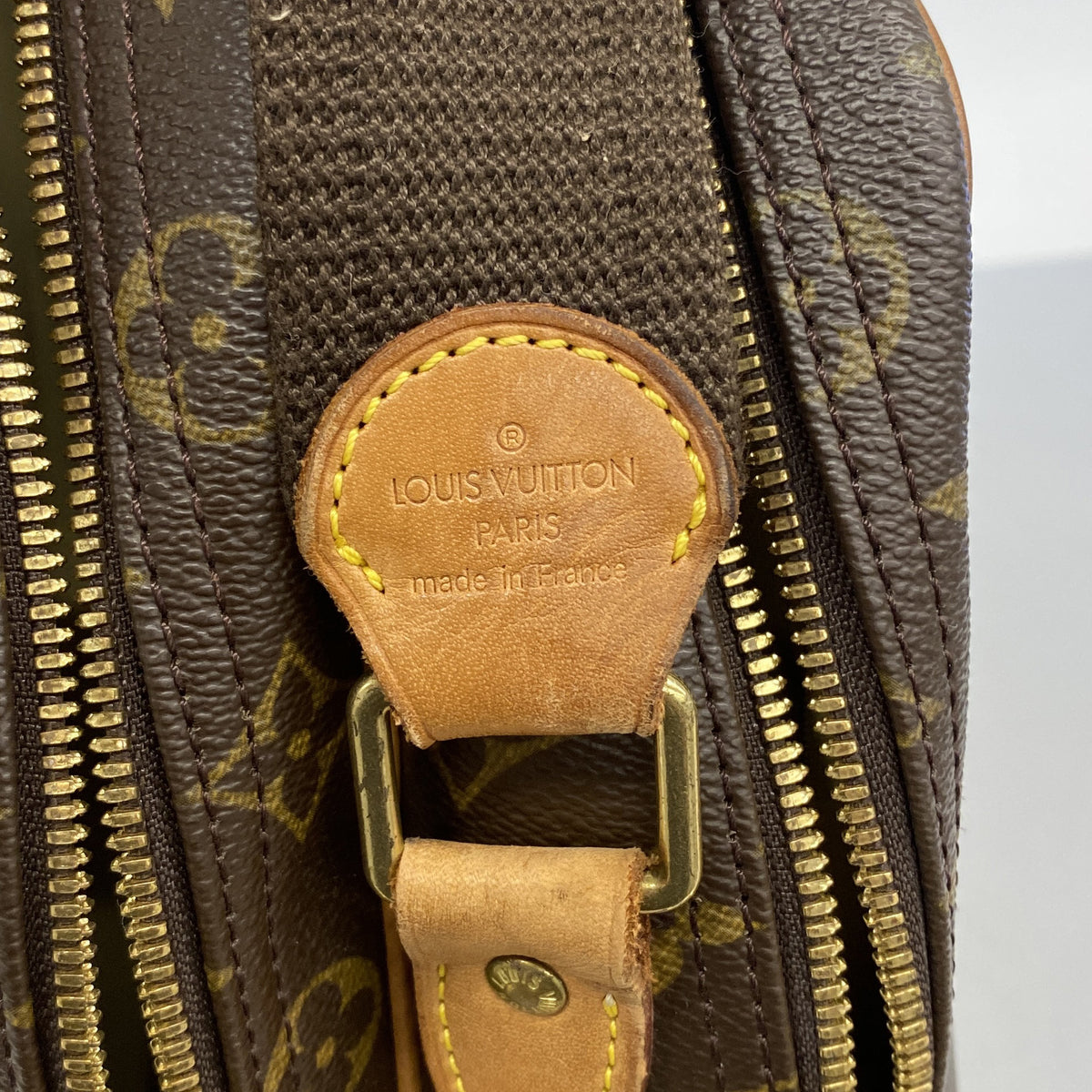 【6ge5695】ルイヴィトン ショルダーバッグ モノグラム リポーターGM M45252 ブラウン【中古】レディース