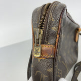 【6ge5697】ルイヴィトン ショルダーバッグ モノグラム ポシェットマルリーバンドリエール M51828 ブラウン【中古】レディース