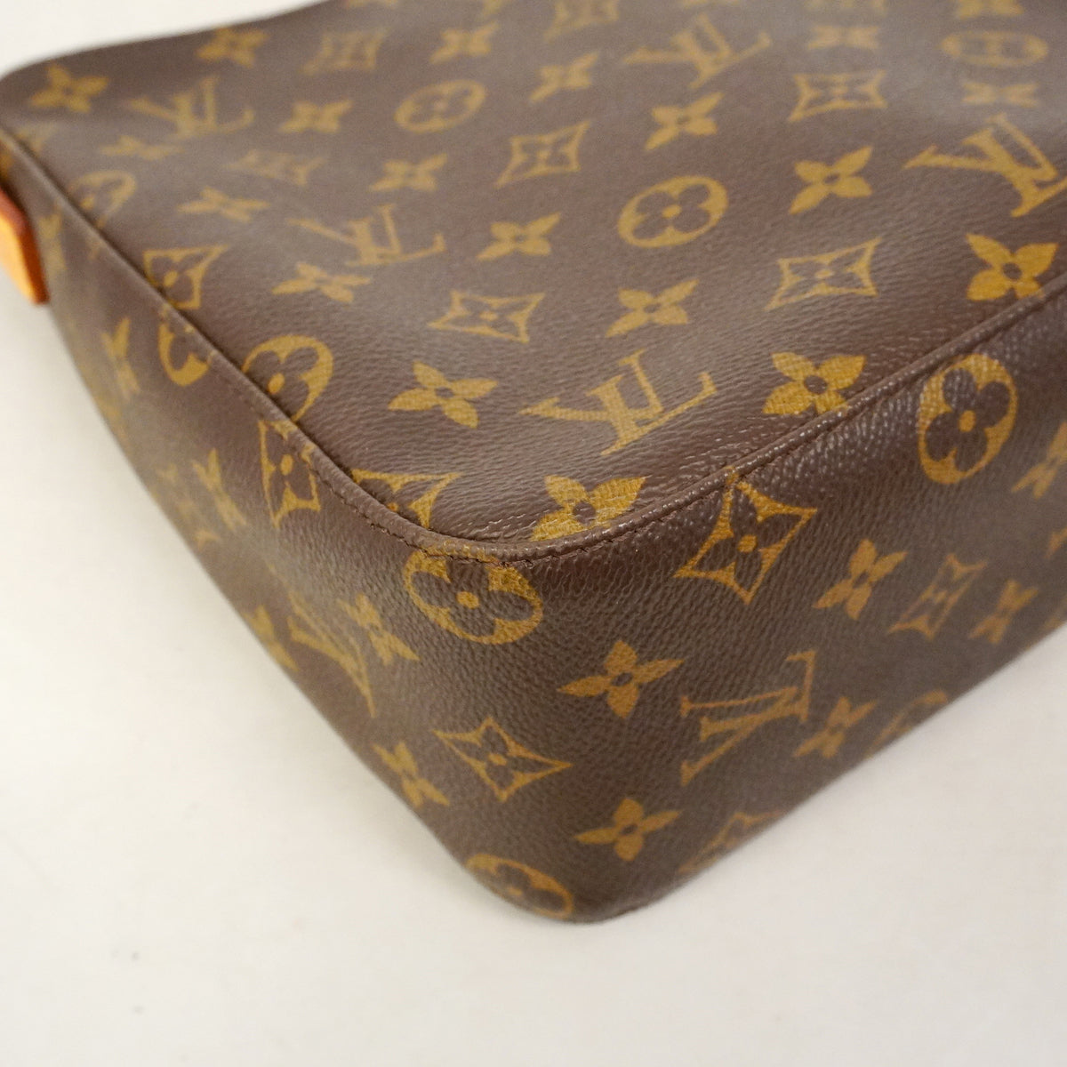 【6ge5702】ルイヴィトン ショルダーバッグ モノグラム ルーピングMM M51146 ブラウン【中古】レディース