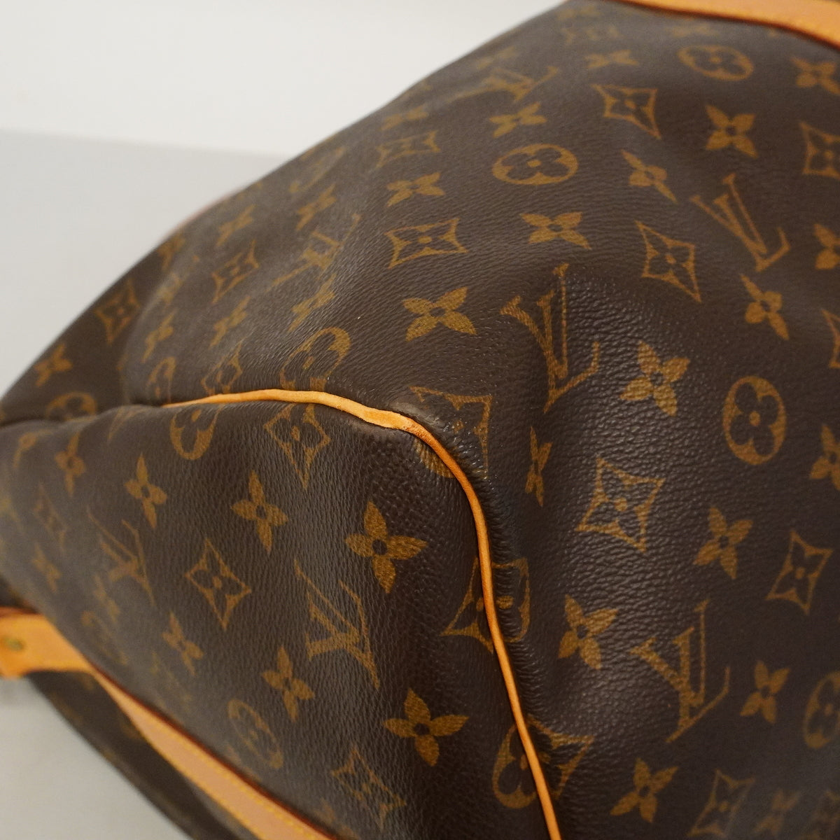【6ge5706】ルイヴィトン ボストンバッグ モノグラム キーポルバンドリエール55 M41414 ブラウン【中古】メンズ レディース ユニセックス
