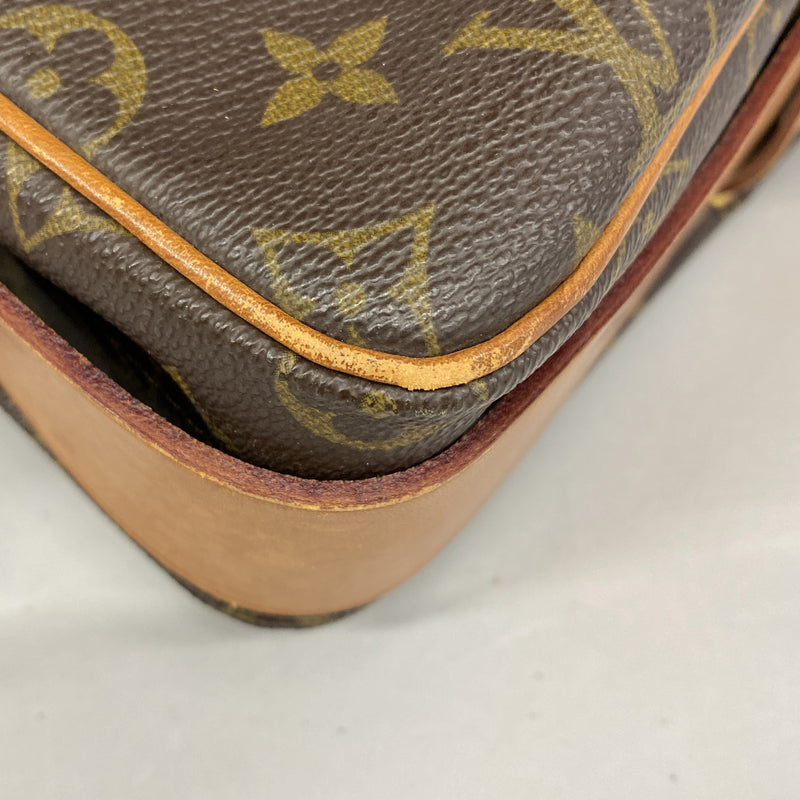 【6ge5713】ルイヴィトン ショルダーバッグ モノグラム カルトシエールGM M51252 ブラウン【中古】レディース