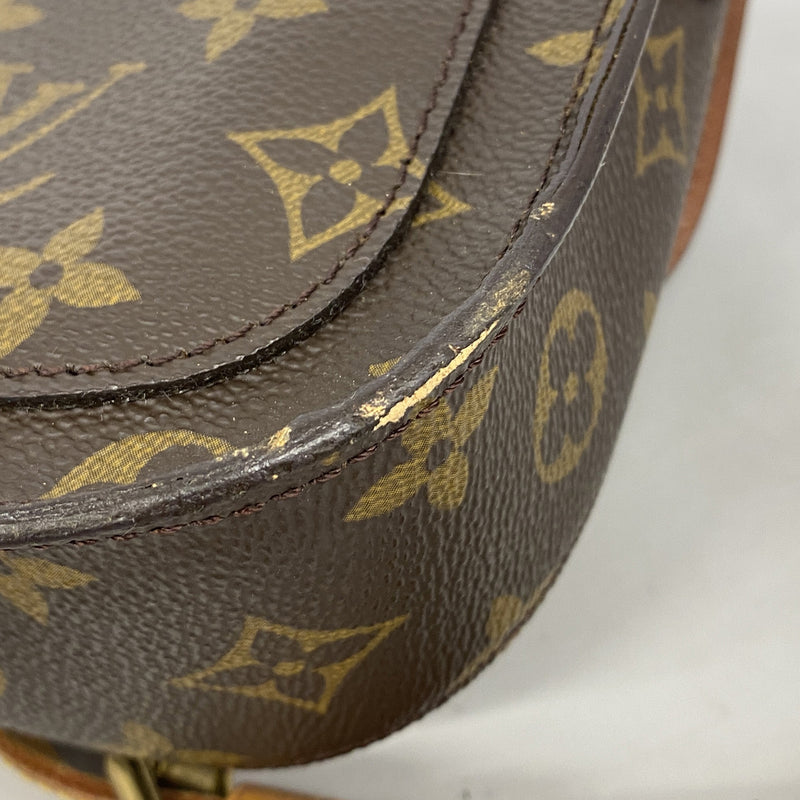 【6ge5715】ルイヴィトン ショルダーバッグ モノグラム サンクルーMM M51243 ブラウン【中古】レディース