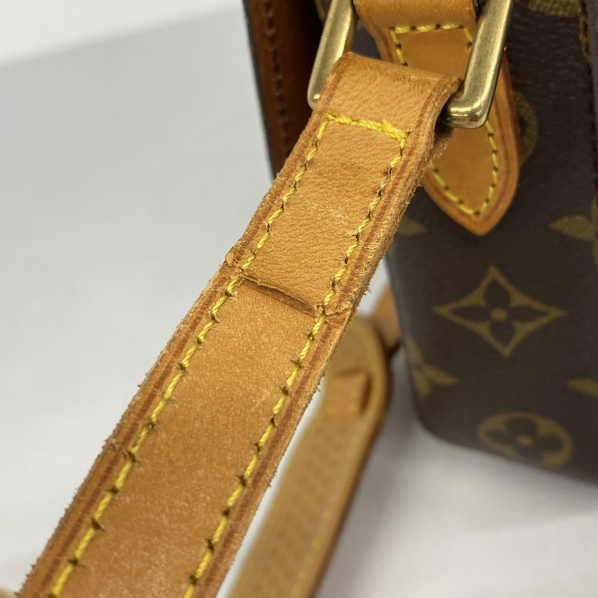 【6ge5715】ルイヴィトン ショルダーバッグ モノグラム サンクルーMM M51243 ブラウン【中古】レディース