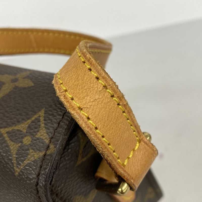 【6ge5715】ルイヴィトン ショルダーバッグ モノグラム サンクルーMM M51243 ブラウン【中古】レディース