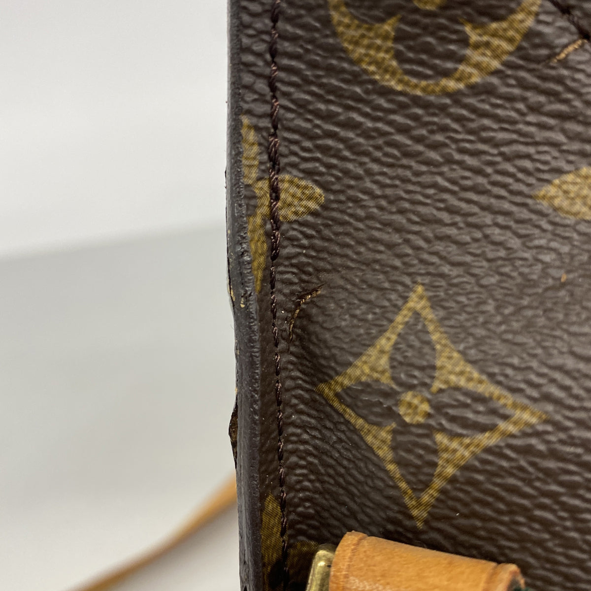 【6ge5715】ルイヴィトン ショルダーバッグ モノグラム サンクルーMM M51243 ブラウン【中古】レディース