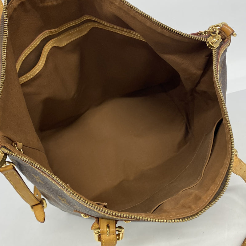 【6ge5721】ルイヴィトン ハンドバッグ モノグラム パレルモGM M40146 ブラウン 2wayバッグ【中古】レディース