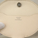 【6ge5724】エルメス コインケース インザループ シェブルミゾル ホワイト セサミ シルバー金具 Y刻印【中古】メンズ レディース ユニセックス
