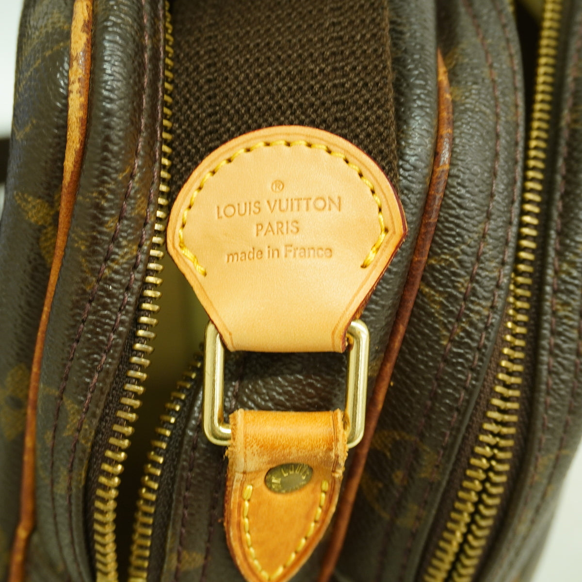 【6ge5730】ルイヴィトン ショルダーバッグ モノグラム リポーターPM M45254 ブラウン【中古】レディース