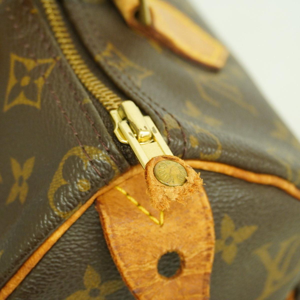 【6ge5733】ルイヴィトン ハンドバッグ モノグラム スピーディ25 M41109 ブラウン【中古】レディース