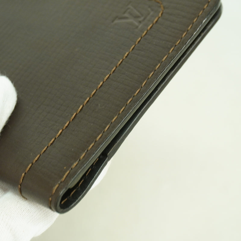 【6ge5737】ルイヴィトン パスポートケース ユタ カフェ【中古】メンズ