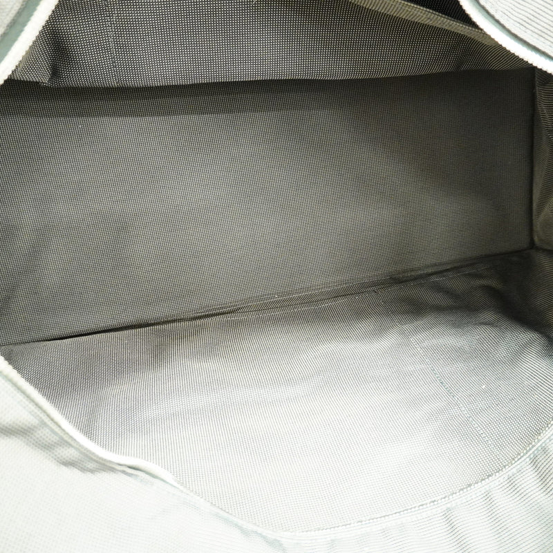 【6ge5749-k】エルメス トートバッグ エールラインTGM ナイロン グレー シルバー金具【中古】メンズ レディース ユニセックス