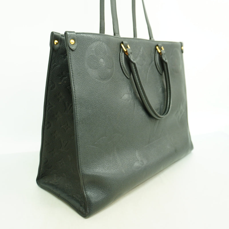 【6ge5755】ルイヴィトン トートバッグ モノグラム・アンプラント オンザゴーGM M44925 ノワール【中古】レディース