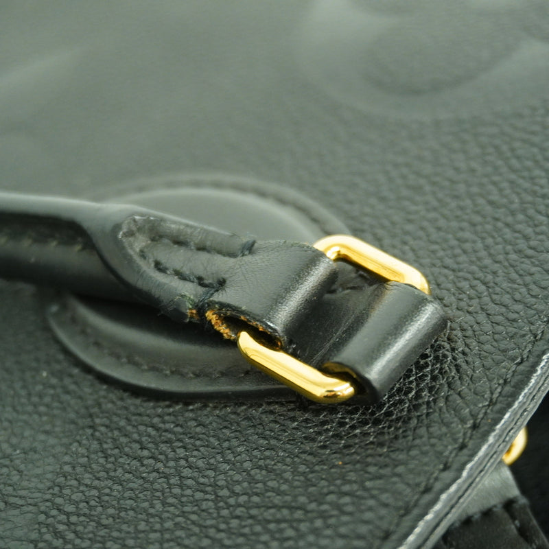 【6ge5755】ルイヴィトン トートバッグ モノグラム・アンプラント オンザゴーGM M44925 ノワール【中古】レディース