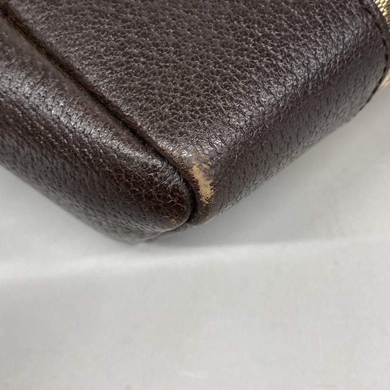 【6ge5787-k】グッチ ショルダーバッグ GGキャンバス 114273 キャンバス ベージュ シルバー金具【中古】レディース