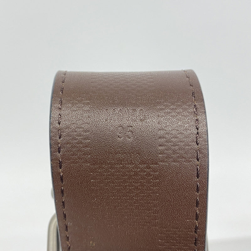 【6ge5788-k】ルイヴィトン ベルト ダミエ・アンフィニ ベルトダミエプリント40MM M9150T オニキス メテオール【中古】メンズ