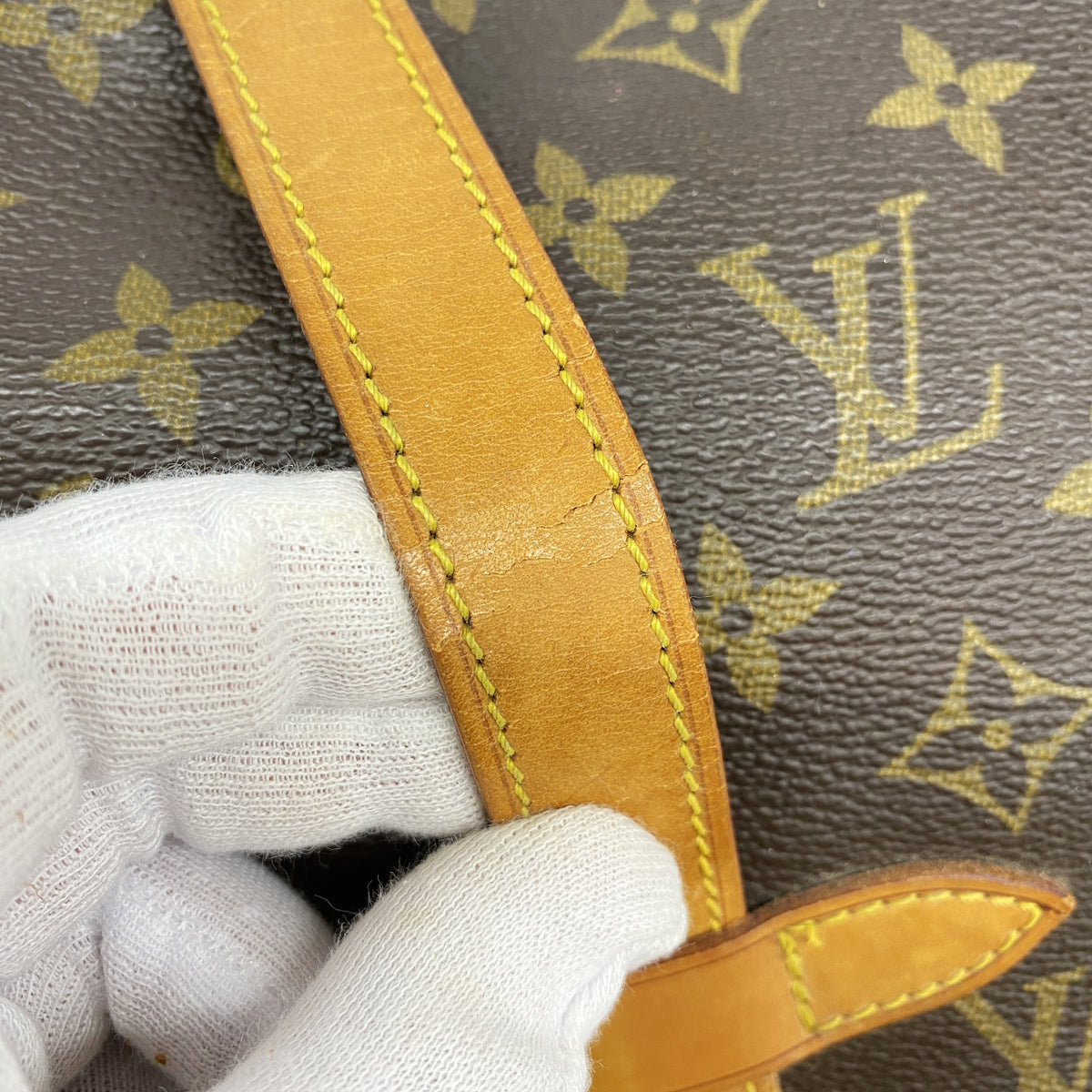 【6ge5793】ルイヴィトン ショルダーバッグ モノグラム ソミュール30 M42256 ブラウン【中古】レディース